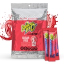 Sqwincher Zero Qwik Stik, Fruit Punch, Sugar Free, Low Calorie, Low Sodium Electrolyte Powder Hydration Drink Mix, .11 0z Packet (Pack of 50)