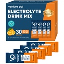 Venture Pal High Sodium Sugar Free Electrolytes Powder Packet - Hydration Packets with Vitamin, Sodium & Potassium | Zero Calories | Vegan, Keto & Paleo Friendly Electrolyte Drink Mix - 30 Sticks