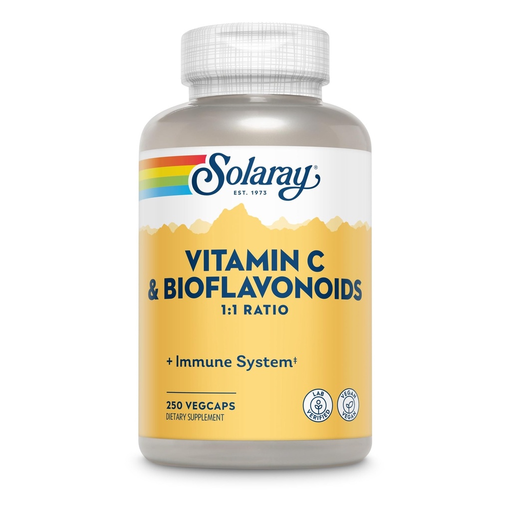 Solaray - Super Bio-Plex Vit C & Bioflavonoids