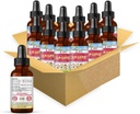 Herbal Papaya Kids Calm Support Liquid Extract 1oz with Magnesium Glycinate, Magnesium Citrate, Kids Multivitamin - Magnesium for Kids - 1oz Bottle, 12 Units