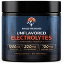 Carnivore Electrolytes – Unflavored, Sugar Free Electrolyte Powder for Carnivore Diet, Keto & Fasting – Zero Sugar, Flavorless High Sodium Hydration with Magnesium, Potassium & Sodium – 60 Servings