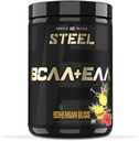 Suplementos de acero ← High Performance BCAA EAA Powder ← Promueve el crecimiento del músculo magro y la resistencia del entrenamiento TENIDO 2:1 Ratio para recuperar el músculo más rápido 30 Servimientos. (Bliss bohemios)