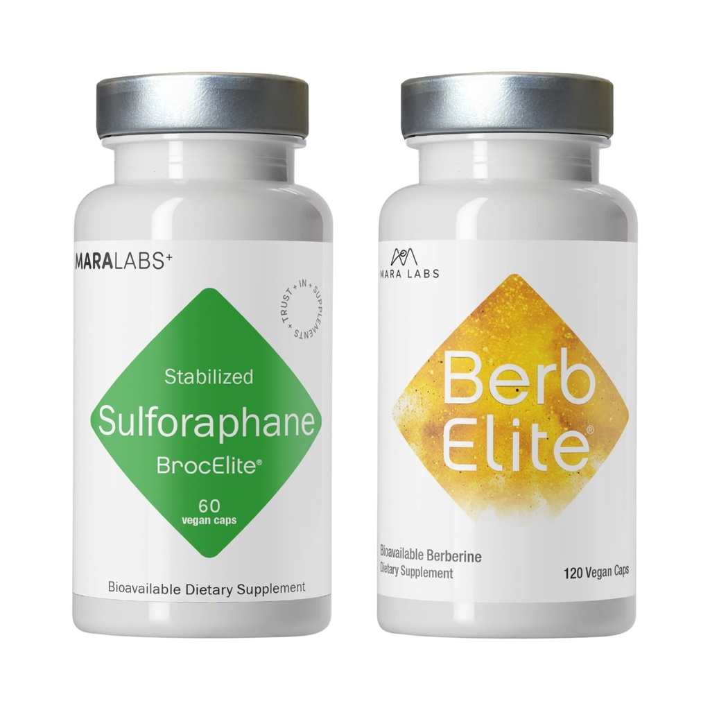 Mara Labs Plus, 60 cápsulas y BerbElite, 120 cápsulas
