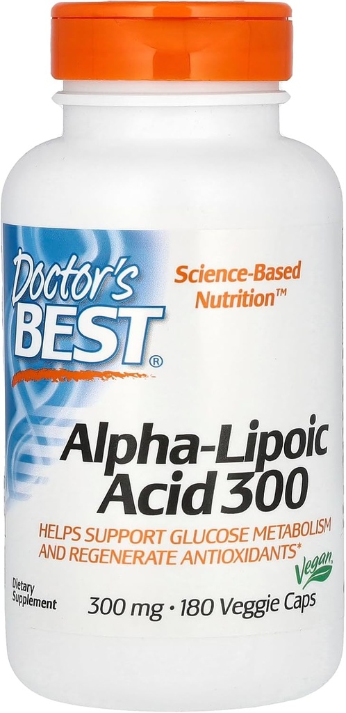 Mejor Ácido Alfa Lipoico 300-180 - VegCap