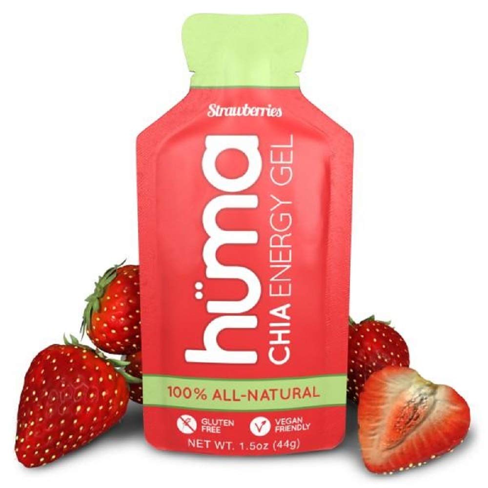 Huma Chia Energy Gel - Box of 24 (Raspberry)