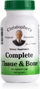 Las Fórmulas Originales de Christopher Tissue Completo " Bone Fórmula – 100 Veg Caps vivir Herbal Support for Bones " Connective Tissue