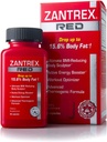 Zantrex Red Fat Burner " Active Energy Booster Suplemento Silenciosos Apoyos Body Sculpting, Aumento de Focus " Workout Performance ← 56 Capsules