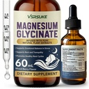 Liquid Magnesium Glycinate Drops for Women - Nighttime Calm & Sleep Support with GABA, L-Theanine & Vitamin D3 - High Absorption Sugar-Free Mixed Berry Flavor, Vegan, 60ml