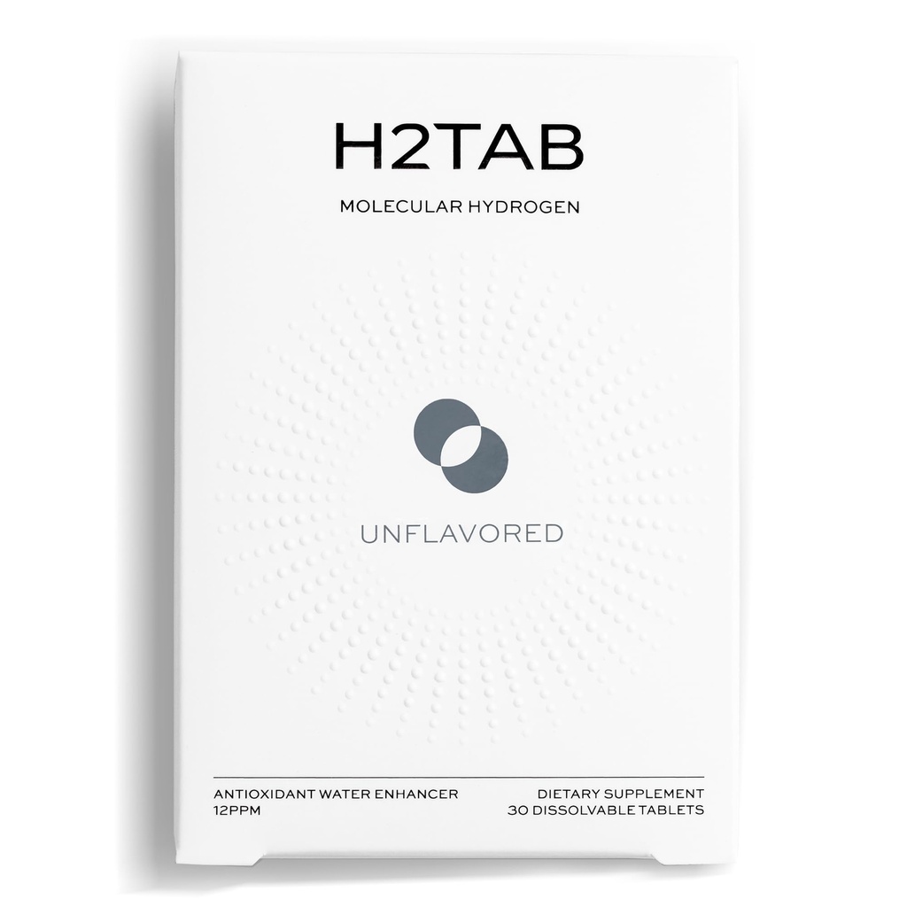 Molecular H2TAB Hydrogen Tablets with Magnesium -12 PPM Hydrogen Tablets for Drinking Water -Rich in Antioxidants, Supports Cellular Health, Recovery & Cognitive Function (30 Counts, Unflavored)