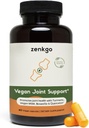 Turmeric, Vegan MSM, Boswellia, Quercetin - Vegan Joint Support Suplemento, promueve la movilidad conjunta " flexibilidad, función " comodidad, reparación de cartílagos, movimiento liso, envejecimiento saludable(60Ct/30Day)