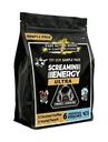 Screamin Energy Ultra Sample Pack with Panax Ginseng, 6 Individual Pouches, 2 Flavors (Caramel Mocha, Island Punch), Ready to Drink Energy Shots