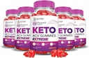 Laboratorios Justificados (5Pack Resultados Ripped Keto ACV Gummies Extreme 2000MG Resultados Ripped Keto Gummies Apple Vinagre de sidra Formulado con Powder de remolacha granada B12 Vegan No GMO 300 Gummys
