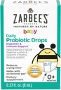 Zarbee's Baby Probiotic Drops, Daily Digestive + Immune Support, Newborn Infants &amp; Up, 0.27 Fl Oz