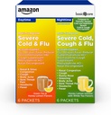 Paquetes de Polvos, Paquetes de Combinación de Día y Noche, Té Verde &amp; Honey Lemon, 12 Cuentas