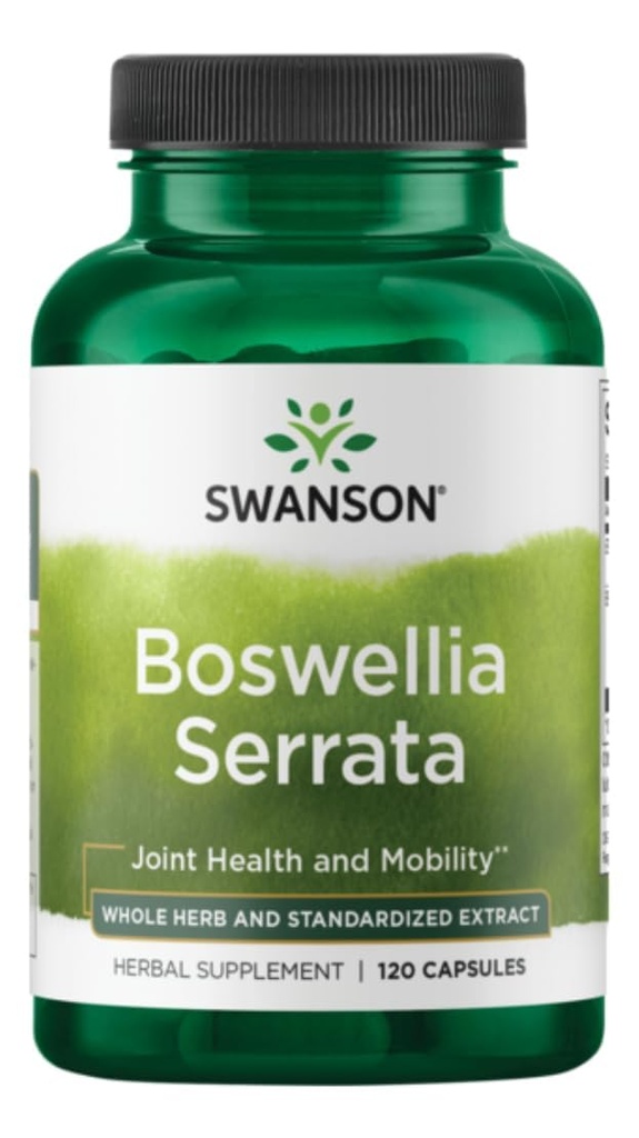 Swanson Boswellia Serrata (Standardized) 200 Milligrams 120 Capsules