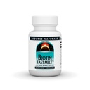 Source Naturals Biotin Fast Melt, Hair Skin and Nail Support*, 10,000 mcg per Serving- 120 Tablets