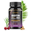 Biotin 10,000MCG Hair Growth Support for Women & Men with Collagen & Keratin – Hair, Skin & Nails Vitamins with Multivitamins & Minerals – 120 Capsules (2-Month Supply)