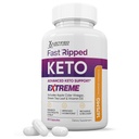 Fast Ripped Keto ACV Extreme Pills 1675MG Keto Support Blend Capsule Alternative to Keto ACV Gummies Formulated with Apple Cider Vinegar Extra Virgin Olive Oil Powder Green Tea Leaf 60 Capsules…