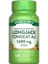 Nature's Truth Longjack Tongkat Ali | 120 Capsules | Max Strength Formula for Men | Non-GMO & Gluten Free Supplement