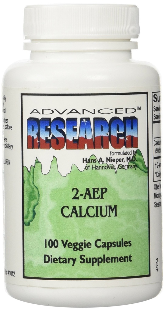 Dr. Hans Nieper 2AEP Calcium Capsules, 100 Count