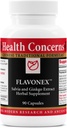 Preocupaciones de salud Flavonex - Circulación de sangre natural " Suplementos de salud cerebral - 90 cápsulas