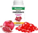 PHARMAKON Extracto de granada orgánica, Softgels altamente biodisponibles, espectro completo contiene polifenoles + Omega 5