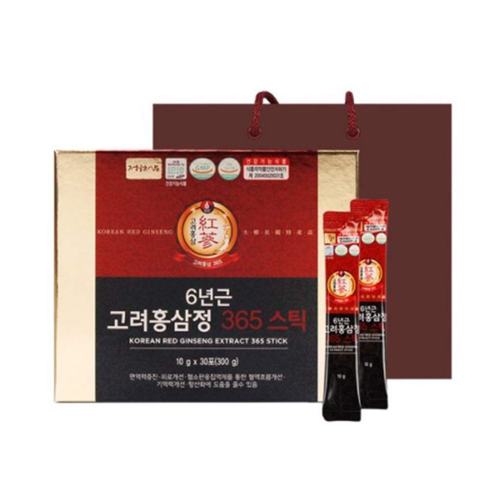 6-Year-Old Korean Red Ginseng Extract 365 Stick