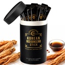 Authentic Korean Red Ginseng Extract 1500mg | Extra Strength Ginsenosides for Performance, Vitality, Immune Support | High Quality Ginseng Extract (30 Sticks)