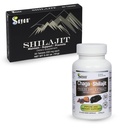 Sayan Shilajit Pure Organic Black Resin Mineral Tablets (60 ct.) & Siberian Chaga Mushroom Extract Capsules (90 ct.) Immune Boost Bundle - Supplement for Natural Detox, Energy, & Antioxidant Support
