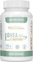 DHEA 50mg ← Apoyo hormonal Equilibrio y Energía Silencioso 3-Mes Fuente Silencio Saludable Apoyo al Envejecimiento Suplemento para Mujeres y Hombres Silencio Gluten-Free, Vegetarian, Non-GMO, Third-Party Tested tención 90 Capsules Por Bottle