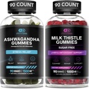 EFECTIVA NUTRA Ashwagandha Gummies " Milk Thistle Gummies