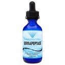 Absonutrix Serrapeptase Enzyme 583mg, 4 Fl oz, 250000 spu per Serving, 120 Servings, High Bioavailability, Quick Absorption, GMP-Certified, Non-GMO, Plant Based, Made in USA