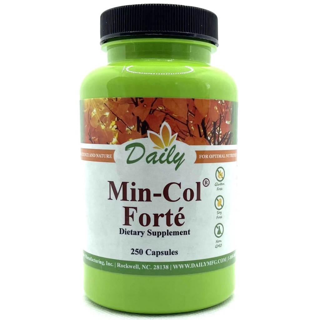 -Min-Col Forte 250 Capsules, 2 Pack