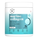 WELLBEING NUTRITION Pure Korean Marine Collagen Supplements for Women & Men, 200g | Hydrolyzed Collagen Powder and Amino Acids | Supports Healthy Skin, Hair, Nails, Bone & Joint | Unflavored