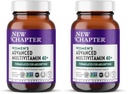 New Chapter Women's Multivitamin 40+ Advanced Formula for Heart,Hormone,Immune&Energy Support,Higher Levels of Whole-Food Fermented B Vitamins +D3,Made Organic Non-GMO Ingredients,96 Count (Pack of 2)