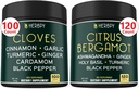 Bundle 7in1 Cloves Suplemento &amp; 6in1 Citrus Bergamot Complex Suplemento