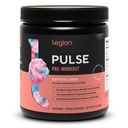 LEGION Pulse Pre Workout - All Natural Nitric Oxide Preworkout Drink to Boost Energy, Creatine Free, Naturally Sweetened, Beta Alanine, Citrulline, Alpha GPC (Cotton Candy)