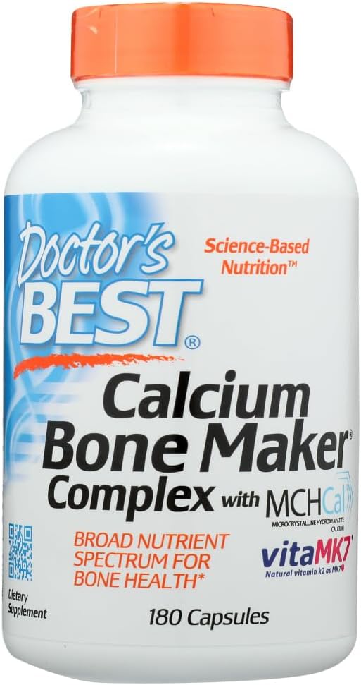 Mejor médico, Complejo de maquillaje de huesos de calcio, 180 caps