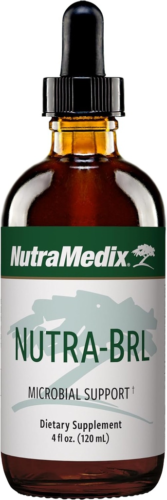NutraMedix Nutra-BRL - Suplemento de Apoyo Inmune con Samento Bark, Stevia Leaf y Banderilla Bark para Immune Defense + Microbial Support (4 oz)