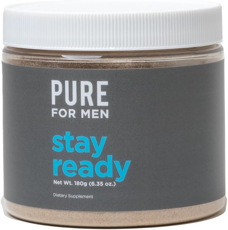 Puro para los hombres Original Limpieza Mantenerse Listo Suplemento de fibra Polvo Silencio Ayudas Promocionar la regularidad digestiva ¦ Psyllium Husk, Aloe Vera, Chia Seeds, Flaxseeds  Fórmula privilegiaria