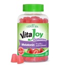 21st Century VitaJoy Melatonin 5mg Gummies (120 Count), Strawberry Flavor Chewable Sleep Aid for Adults, Promotes Relaxation and Restful Sleep, Non-Habit Forming, Gluten-Free