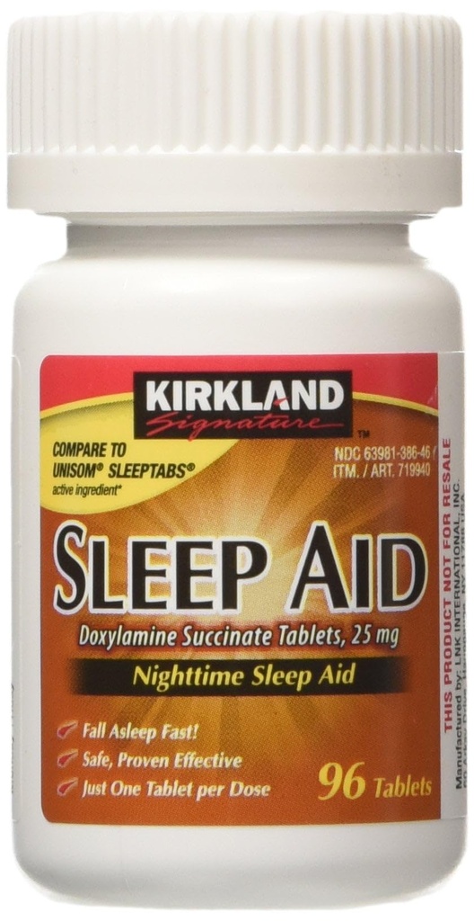 Kirkland Signature Sleep Aid, 192 Tablets