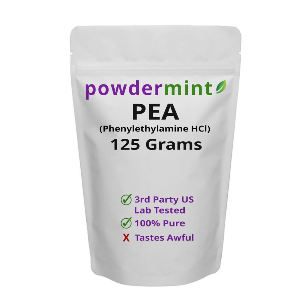 Phenylethylamine Supplement (125 Grams) Phenethylamine HCL Form