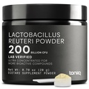 Lactobacillus Reuteri Powder – Ultra High Strength 200 Billion CFU Probiotic L Reuteri Supplement and Yogurt Starter – Third Party Tested Pure Single-Strain– Shelf-Stable – 20g