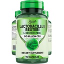 BLIVA Lactobacillus Reuteri Capsules – L Reuteri - 50 Billion CFU per Serving - Highest CFU Count L Reuteri Supplement - 90 Capsules