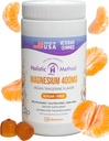 Magnesium Citrate Gummies - Sugar-Free, Vegan y Non-GMO para un mejor sueño y relajación - Sin alcohol de azúcar - Suplemento de magnesio para adultos, adolescentes y niños - Tangerine - 240 Gummy