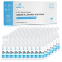 Saline Solution, 300ml /10.56 FL OZ Normal Solution for Multiple Household Uses, 5ml Each, 60 per Box