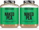 NAKED Nutrition Chocolate Pea Protein Isolate - 5Lb Bulk, Plant Based, Vegetarian & Vegan Protein. Easy to Digest, Non-GMO, Gluten Free, Lactose Free, Soy Free (Pack of 2)