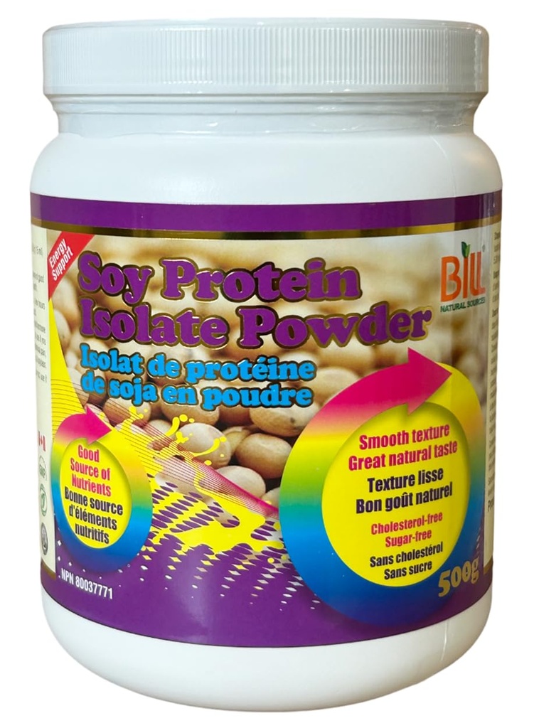 BILL Soy Protein Isolate Powder 500g