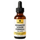 Aura Pets Advanced Vision Formula for Dogs, with Zeaxanthin, Astaxanthin, Lutein, Supports Vision and Overall Eye Health, Clears Debris, Reduces Cloudiness, 60ml